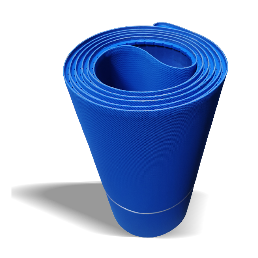 CS aerotherm 640 mm x 5900 mm PU Conveyor Belt- Blue