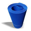 CS aerotherm 640 mm x 5900 mm PU Conveyor Belt- Blue
