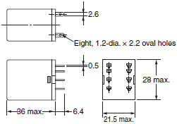 OMRON MY2N-GS Relay Coil