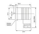 M.Con SEN-LI-182/9 PG9 Lighted SEN Socket