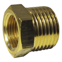 Brasstech 1/2" x 3/8" Brass Male Female Bush