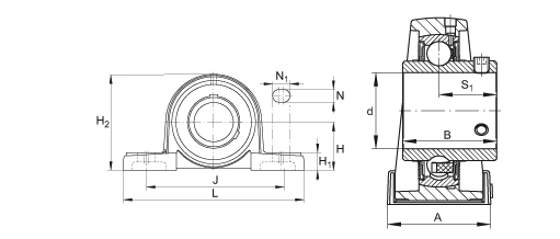 FAG UCP 204 Pillow Block Bearing