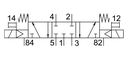 Festo 170247 CPE18-M1H-5/3G-1/4 Solenoid Valve