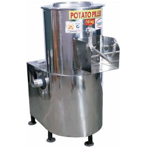 Rupali  Potato Peeler Machine Motor 3Hp 50Kg Stainless Steel