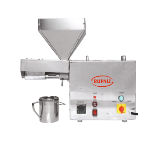 Rupali Oil Expeller800 Wt 0.5 HP SS 5-7 Kg Stainless Steel