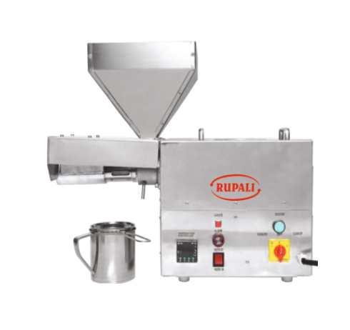 Rupali Oil Expeller 1200 Wt 0.8 HP SS 8-10 Kg Stainless Steel