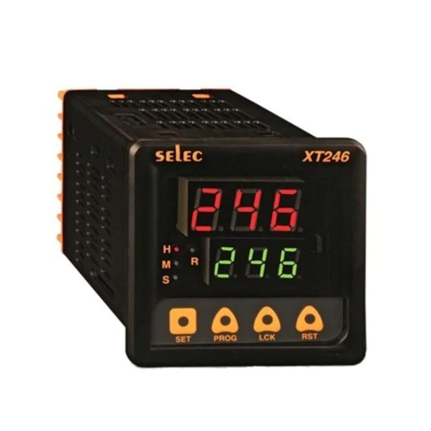 Selec XT246 230V DC Dual Display Digital Timer