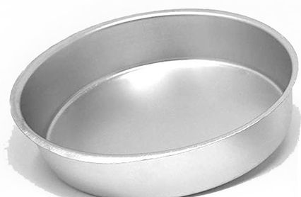 CS aerotherm 152 mm Aluminium Round Cake Mould without Teflon Coating