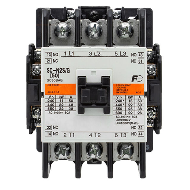 Fuji Electric SC-N2S AC220V 4A4B Electromagnetic Contactor