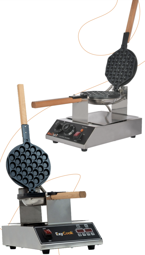 EzyCook BWB-544D Bubble Waffle Baker