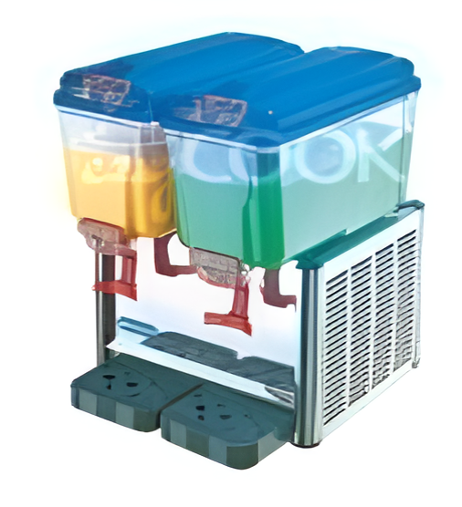 EzyCook JD-551 Double Juice Dispenser with Compressor