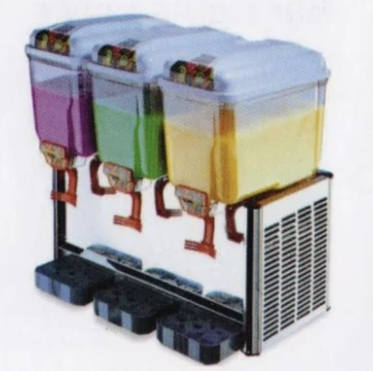 EzyCook JD-552 Triple Juice Dispenser with Compressor