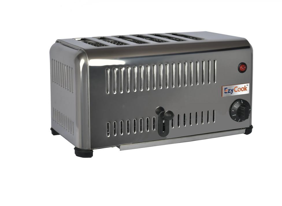 EzyCook PT6-525 6-Slices Popup Toaster