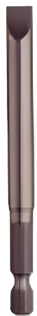 VESSEL 446474 1571 PLAIN SLOT BIT -4.75 x 0.86 x 102mm, BIT DIA GRINDED TO 3.00mm