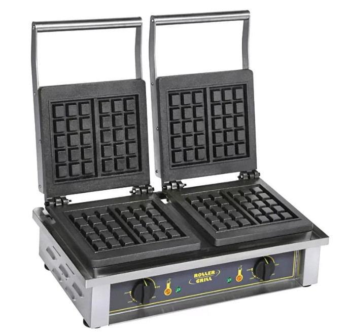 Roller Grill GED 10 Double Waffle Maker Machine
