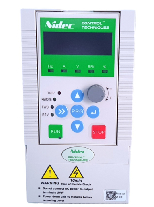 NIDEC NE200-2S0007GB - 200~240 V - 0.75 KW - 4.5 AMPS