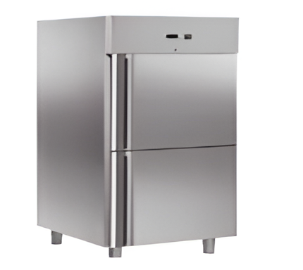 Indulge  GN-600BTM (NEW) 2 HALF DOOR VERTICAL FREEZER
