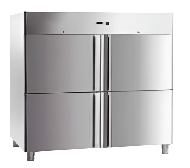 Indulge GN-1200TNM (NEW) 4 HALF DOOR VERTICAL REFRIGERATOR