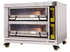 Indulge  IDO2D4TG  2 DECK 4 TRAY GAS DIGITAL OVEN