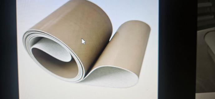 CS 2660L X 240W X 1.65THK Non stick Fabric Belt 
