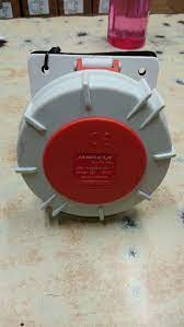 [J634AS IP44] Jai Balaji 63 Amps 3Pin+Earth Angled Socket