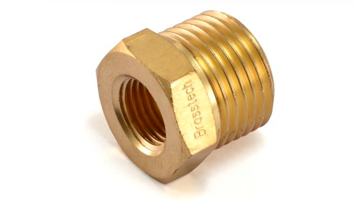 [BMF1218] Brasstech 1/2" x 1/8" Brass Male Female Bush