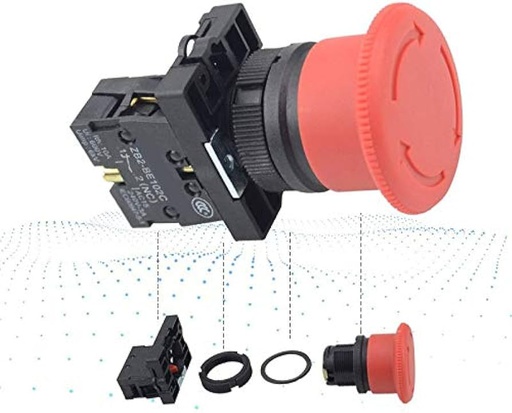 [EMGMPUSH] Teknic 2AML4 Mushroom Actuator