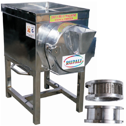 [RUPDFCP1325SS] Rupali Dry Fruit Chips & Powder 13-25Kg /Hr 1Hp Stainless Steel
