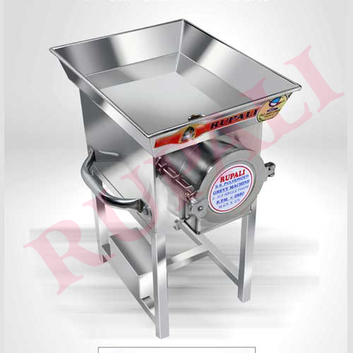 [RUPGM51025SS] Rupali Gravy Machine Drum 5" 10-25 Kg /Hr 1 HP Stainless Steel
