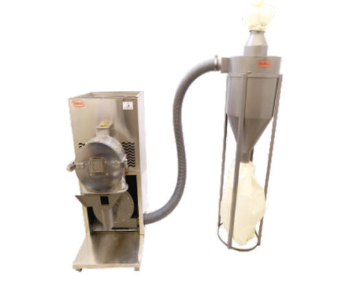 [RUPFMACCB65SS] Rupali Flour Mill - A-Class With Cyclone & Blower
System 65 Kg/Hr 3P 7.5Hp Stainless Steel