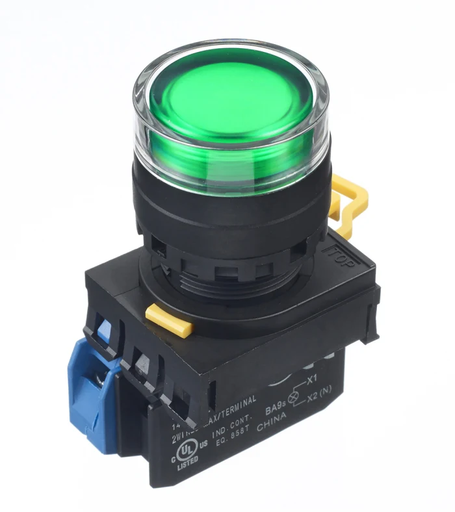 [PBBUTGRN] Teknic 2ALRF 3L 24V AC/DC Illuminated Green Actuator with LED