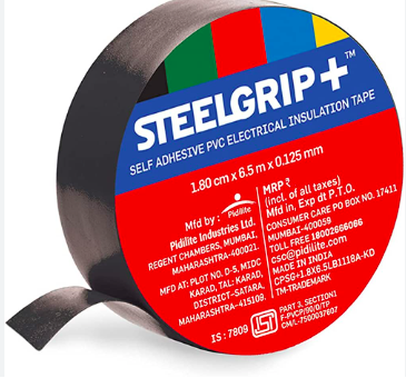 [INSLTPE] Pidilite Steelgrip Self Adhesive PVC Electrical Insulation Tape