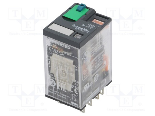 [RLYWR24VDC] Schneider RXM4AB2BD  Relay Coil