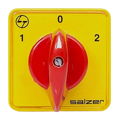 [RY163POL] SALZER 16A-S16-61197-B03-TDYR-050 3 Pole ON/OFF Rotary Switch.