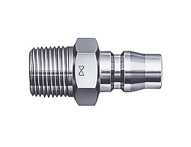 [40PM-STEEL] Nitto Kohki 40PM-STEEL 1/2" Plug Hi Coupler