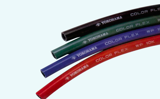 [CFJ-R-6] Yokohama WS18Z-04 6.3 mm Red Color Flex Hose