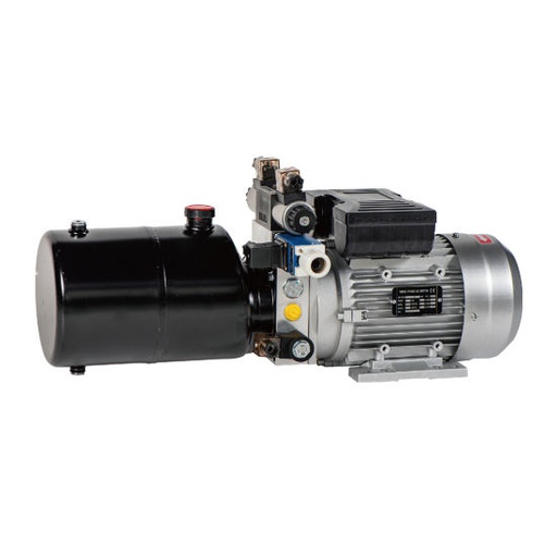 [SMH100HYDPP] High pressure power pack for 180 bar consisting of Portable round tank with built in pump of 200 bar, Housing manifold for motor and pump
