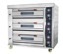 Indulge RB-390E 3 Deck 9 Tray Electric Deck Oven