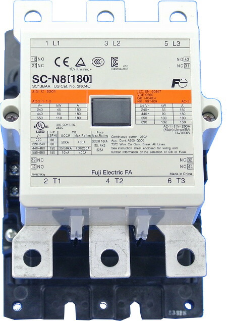 Fuji Electric SC-N8 200V Electromagnetic Contactor | Mechtrace ...