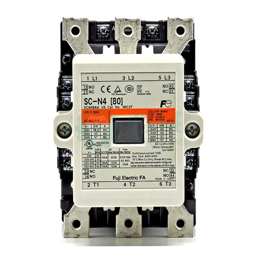 [SC-N4 AC220V 2A2B] Fuji Electric SC-N4 AC220V 2A2B Electromagnetic Contactor