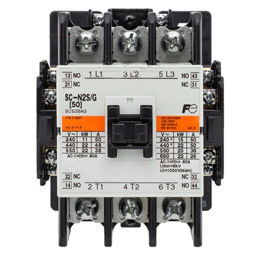 [SC-N2S/G DC24V 2A2B] Fuji Electric SC-N2S/G DC24V 2A2B Electromagnetic Contactor