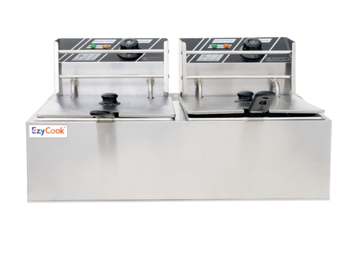 [EF-6LD] EzyCook EF-6LD Electric Fryer Double
