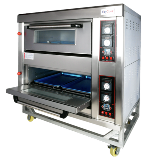 [EBO-26] EzyCook EBO-26 2 Deck 6 Trays Electric Baking Oven
