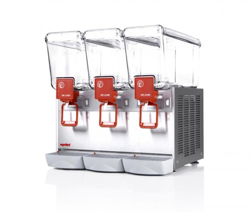 [UGOLINI Deluxe 12/3 AA] UGOLINI Deluxe 12/3 AA - 12 Liter x 3 Jar With Agitator Drink Dispenser