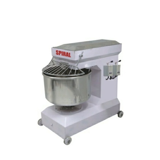 [Nirali Spiral 20 Kg Semi-Auto] Nirali Spiral Mixer– 20 Kg Semi-Automatic Dough Kneader (Atta Kneader)