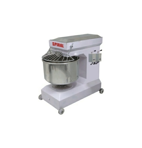 [Nirali Spiral - 20 Kg Semi-Auto 1 Ph] Nirali Spiral Mixer - 20 Kg Semi-Automatic (1 Phase) Dough Kneader (Atta Kneader)