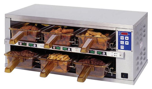 [DHB2PT-27BCE] Prince Castle DHB2PT-27BCE Dual-Side Heated Holding Bin