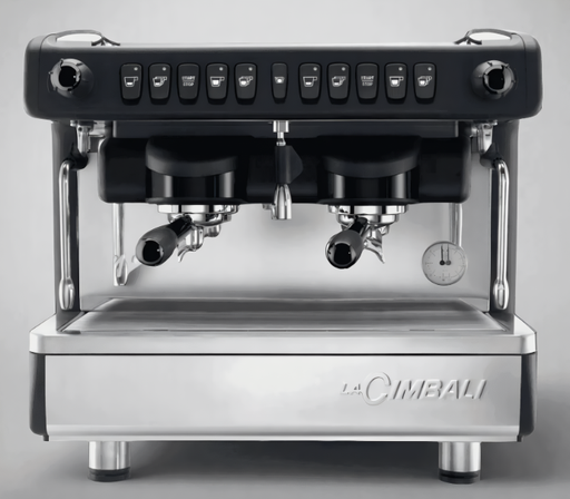 [BE DT/2 COM] La Cimbali M26 BE DT/2 BLACK COMPACT – 2 Group Coffee Machine