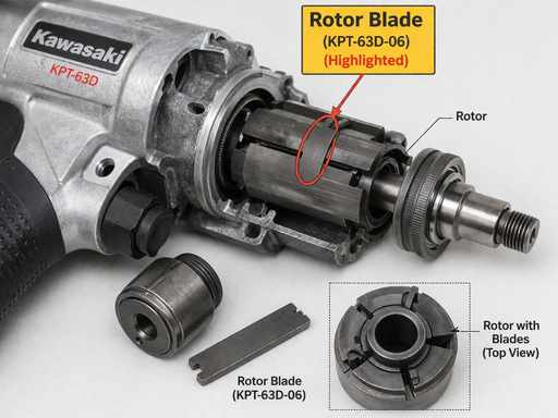 [KPT-63D-06] Kawasaki KPT-63D-06 Rotor Blade