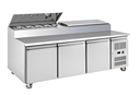 Indulge SH3000/800 (NEW) 3 DOOR UNDER COUNTER PIZZA PREP. COUNTER